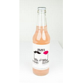 12 Oz. Sodas with Custom Labels- Pink Grapefruit